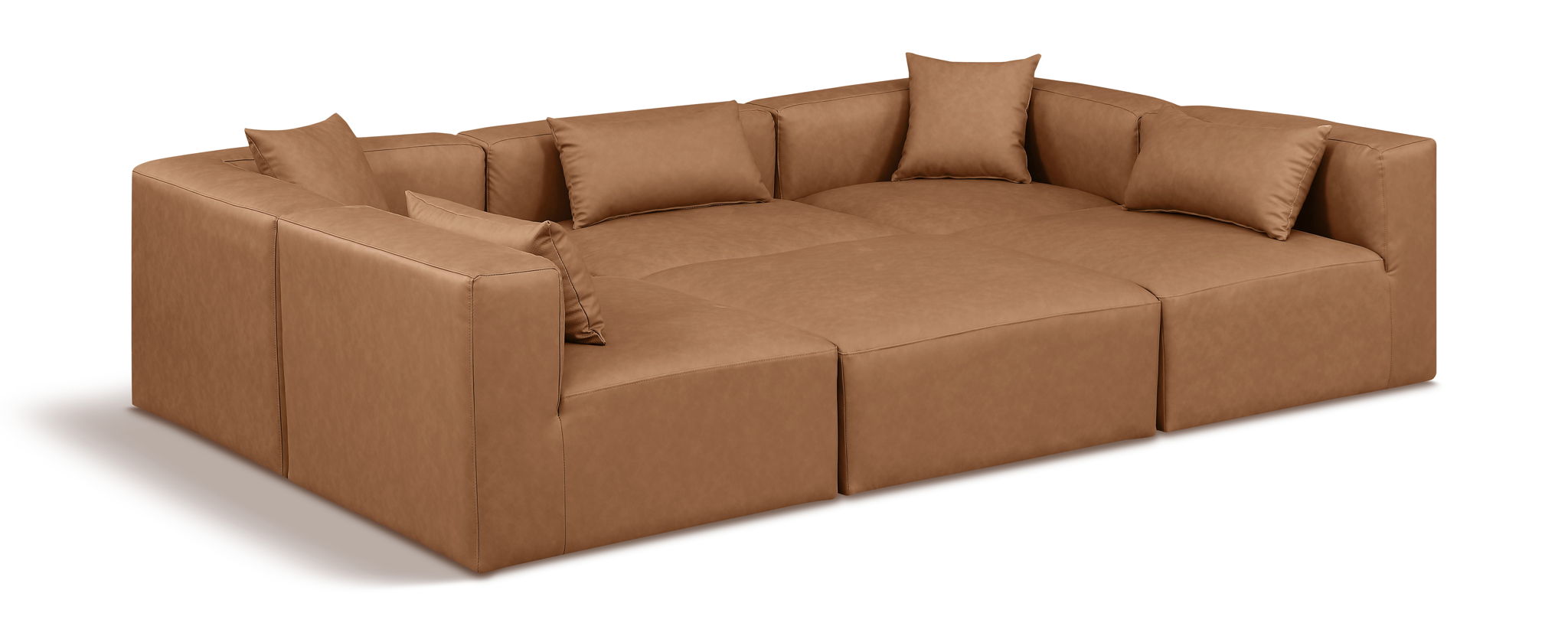 Cube - 6 Piece Modular Sectional - Urban Living Furniture (Los Angeles, CA)