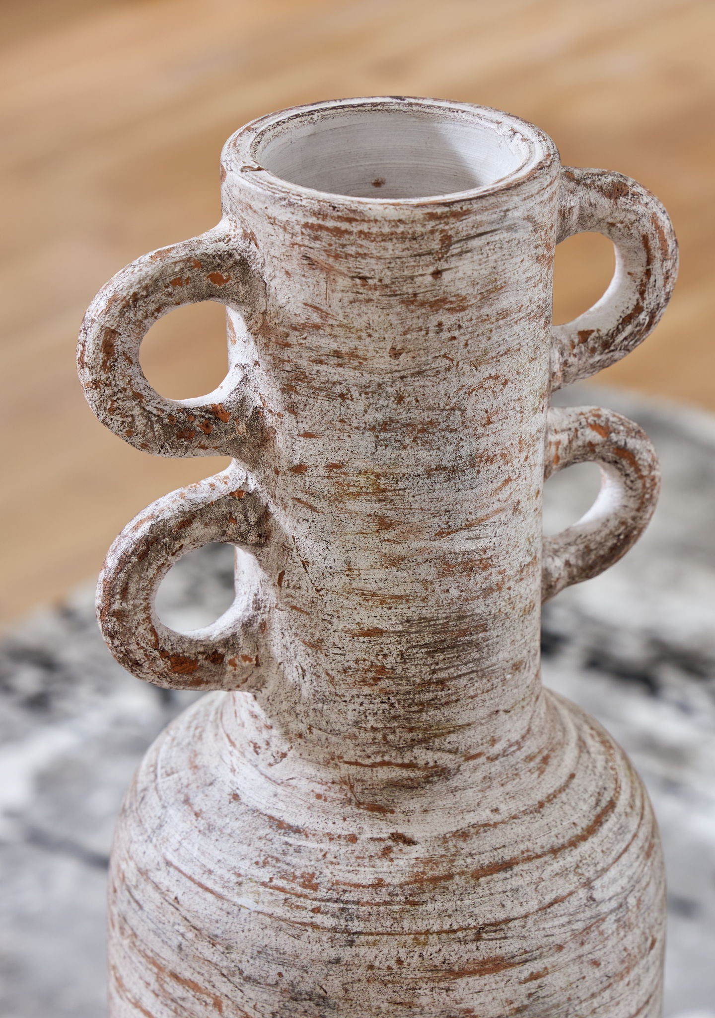 Wellbridge - Distressed White - Vase - Urban Living Furniture (Los Angeles, CA)