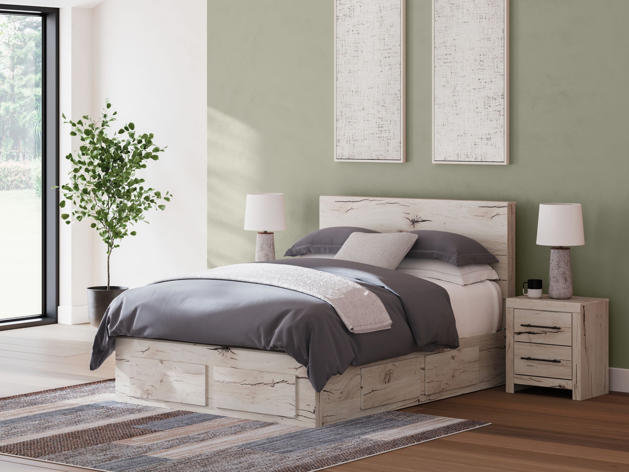 Lawroy - Panel Bed With Storage - Urban Living Furniture (Los Angeles, CA)