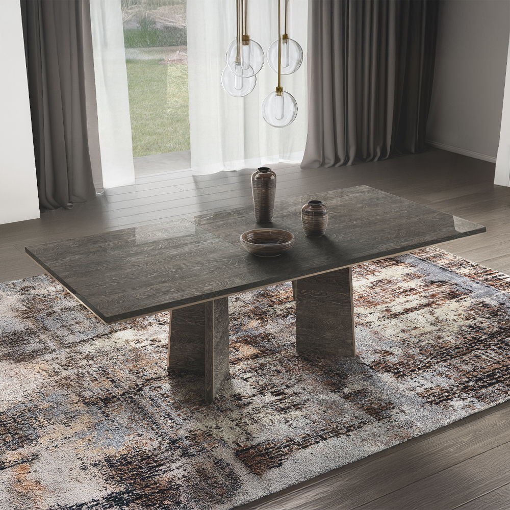 Venezia - Dining Table - Gray - Urban Living Furniture (Los Angeles, CA)