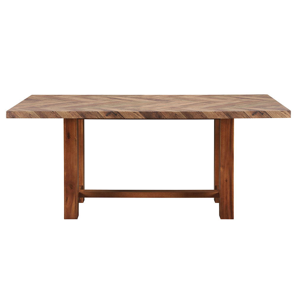 Gilsea - Dining Table - Brown Finish - Urban Living Furniture (Los Angeles, CA)