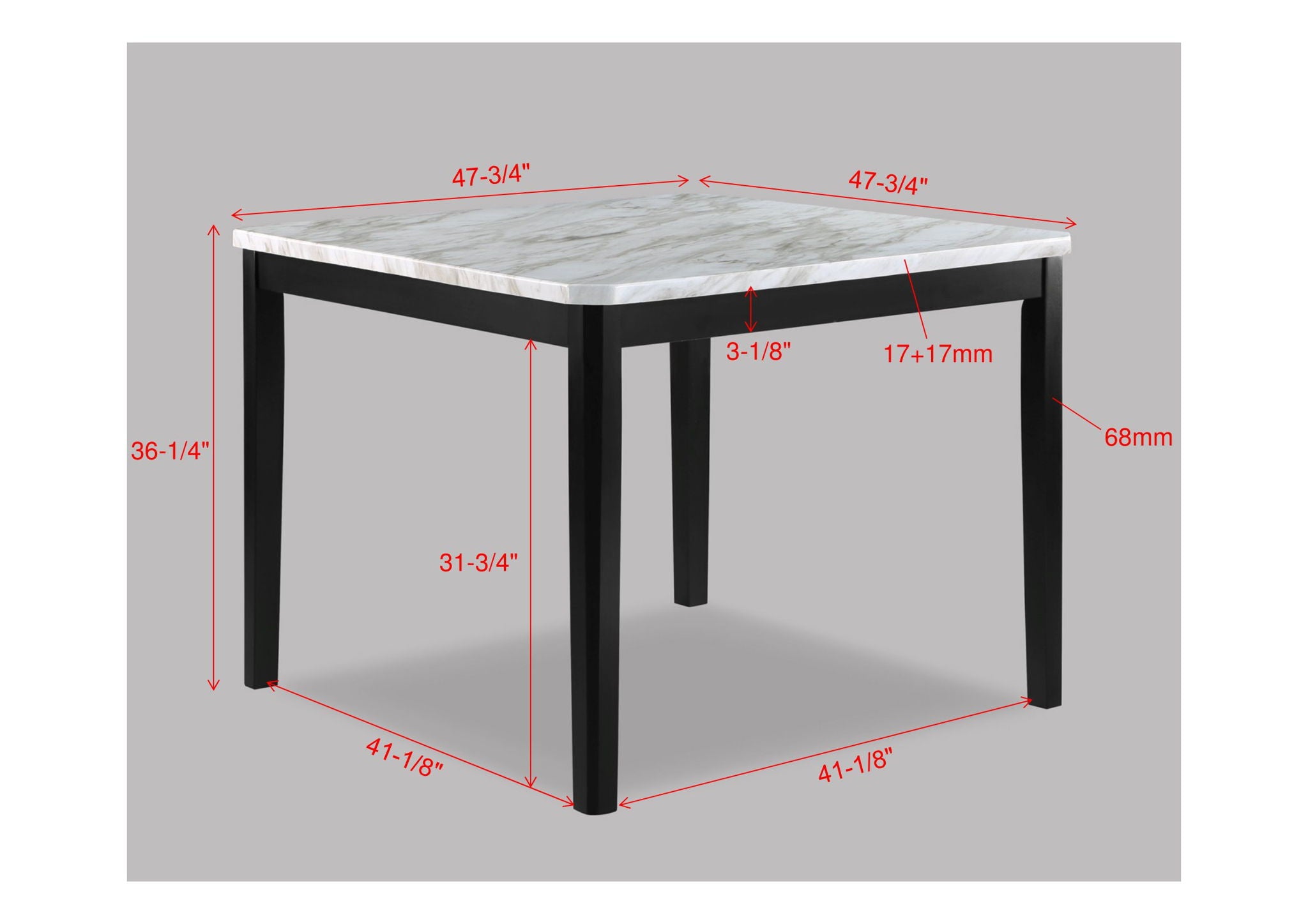 Pascal - Dining Table - Urban Living Furniture (Los Angeles, CA)