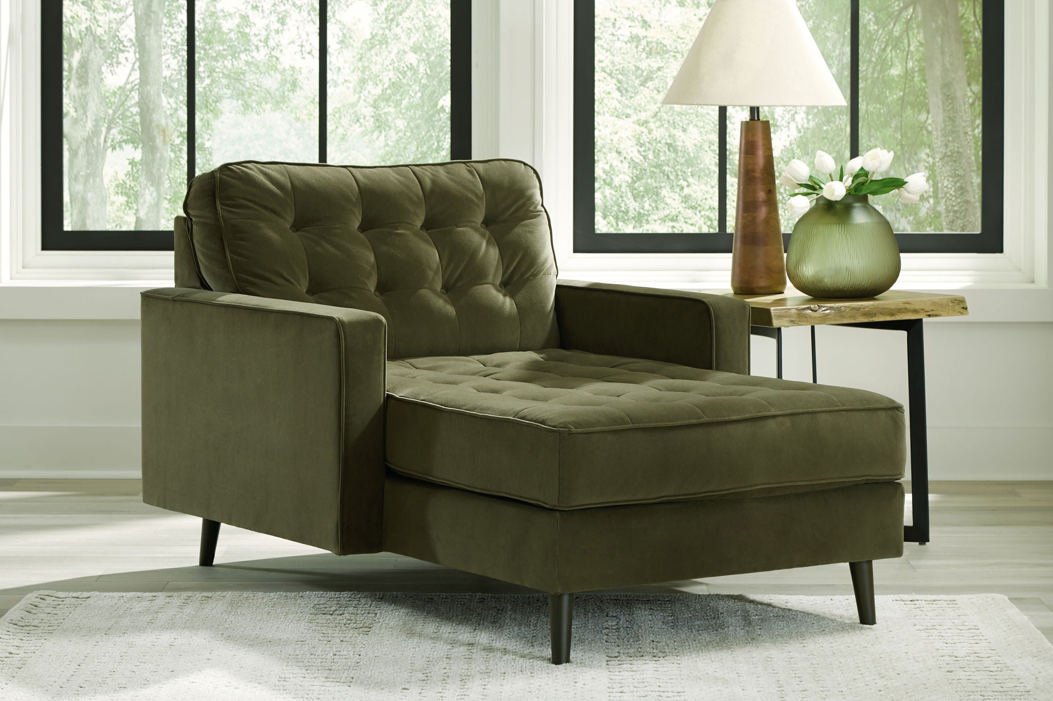 Reveon Lakes - Olive - Chaise - Urban Living Furniture (Los Angeles, CA)
