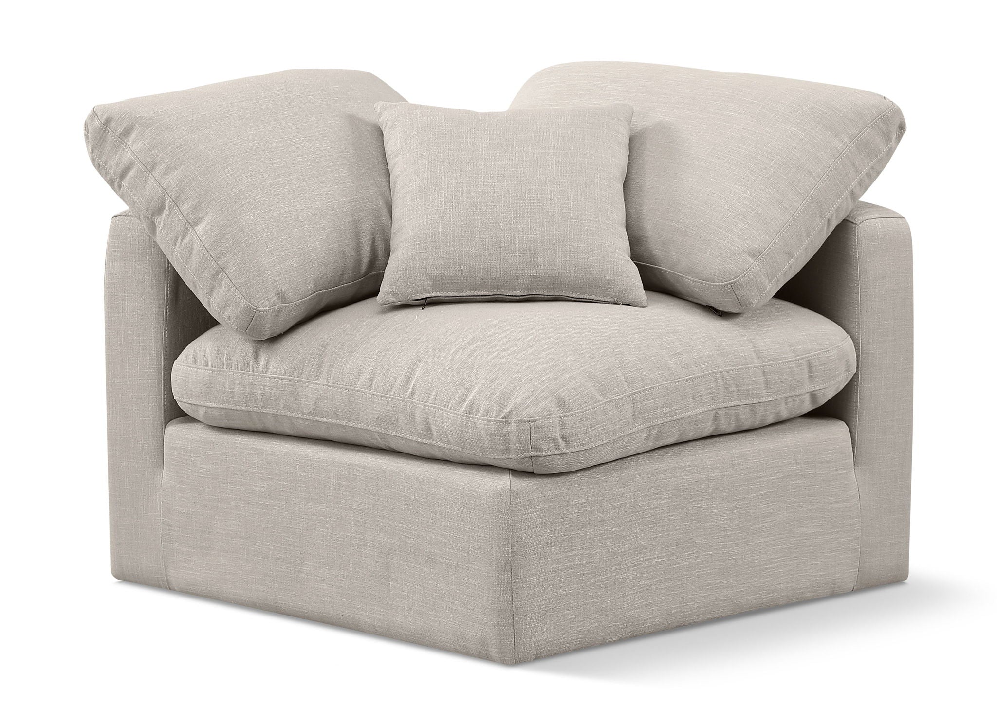 Indulge - Linen Corner Chair - Urban Living Furniture (Los Angeles, CA)