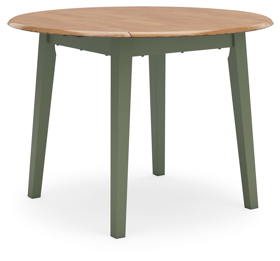 Gesthaven - Round Dining Room Drop Leaf Table - Urban Living Furniture (Los Angeles, CA)