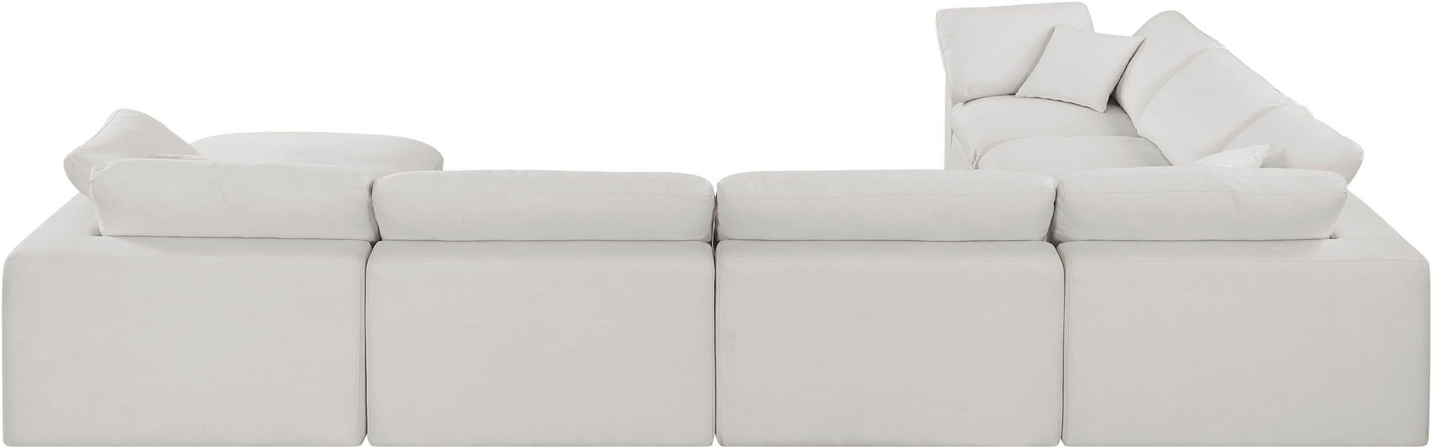 Comfy - 7 Piece Linen Modular Sectional With Chaise - Urban Living Furniture (Los Angeles, CA)