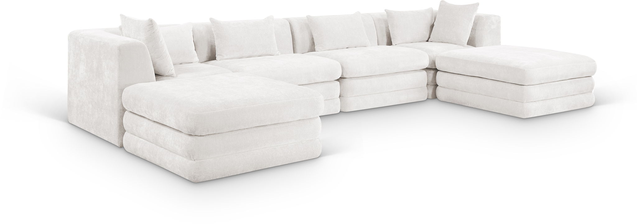 Stellar - 6 Piece Upholstered Modular Sectional - Urban Living Furniture (Los Angeles, CA)