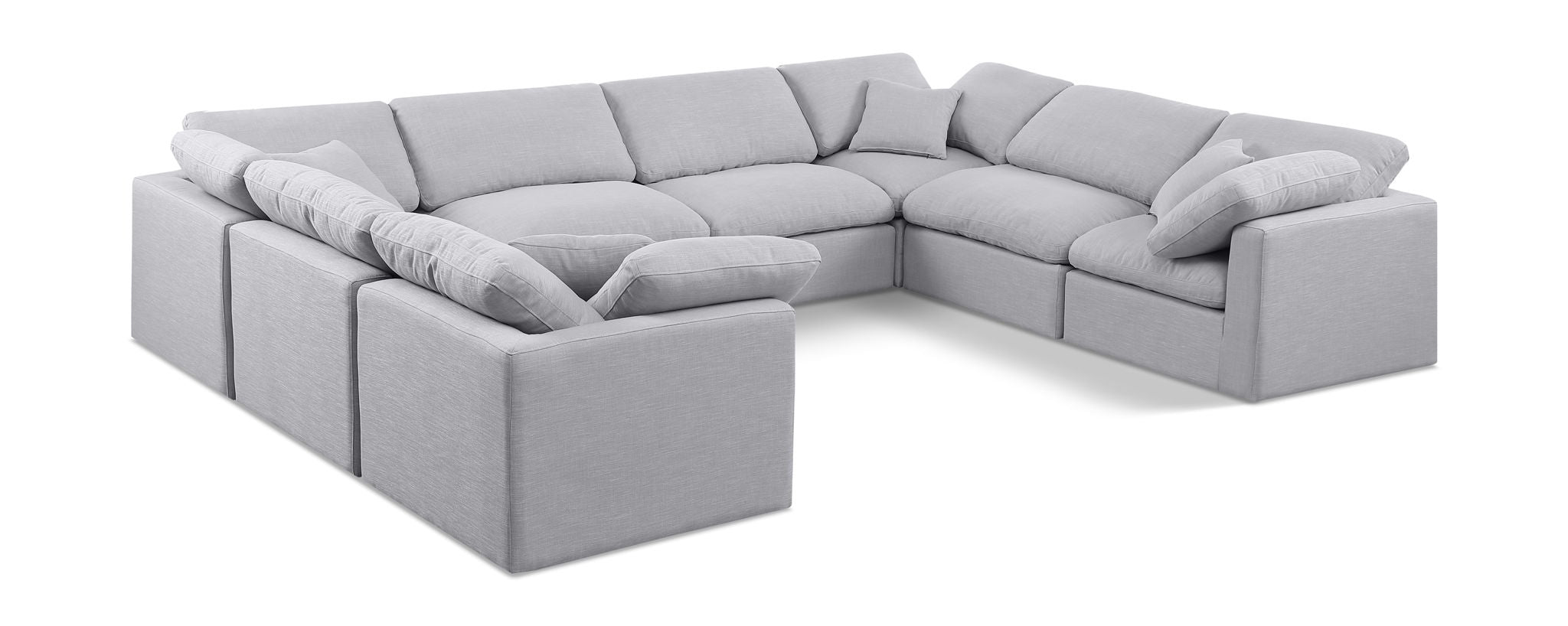 Indulge - Linen 8 Piece Modular Sectional - Urban Living Furniture (Los Angeles, CA)