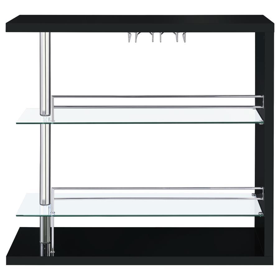 Prescott - Rectangular 2-Shelf Bar Unit - Urban Living Furniture (Los Angeles, CA)