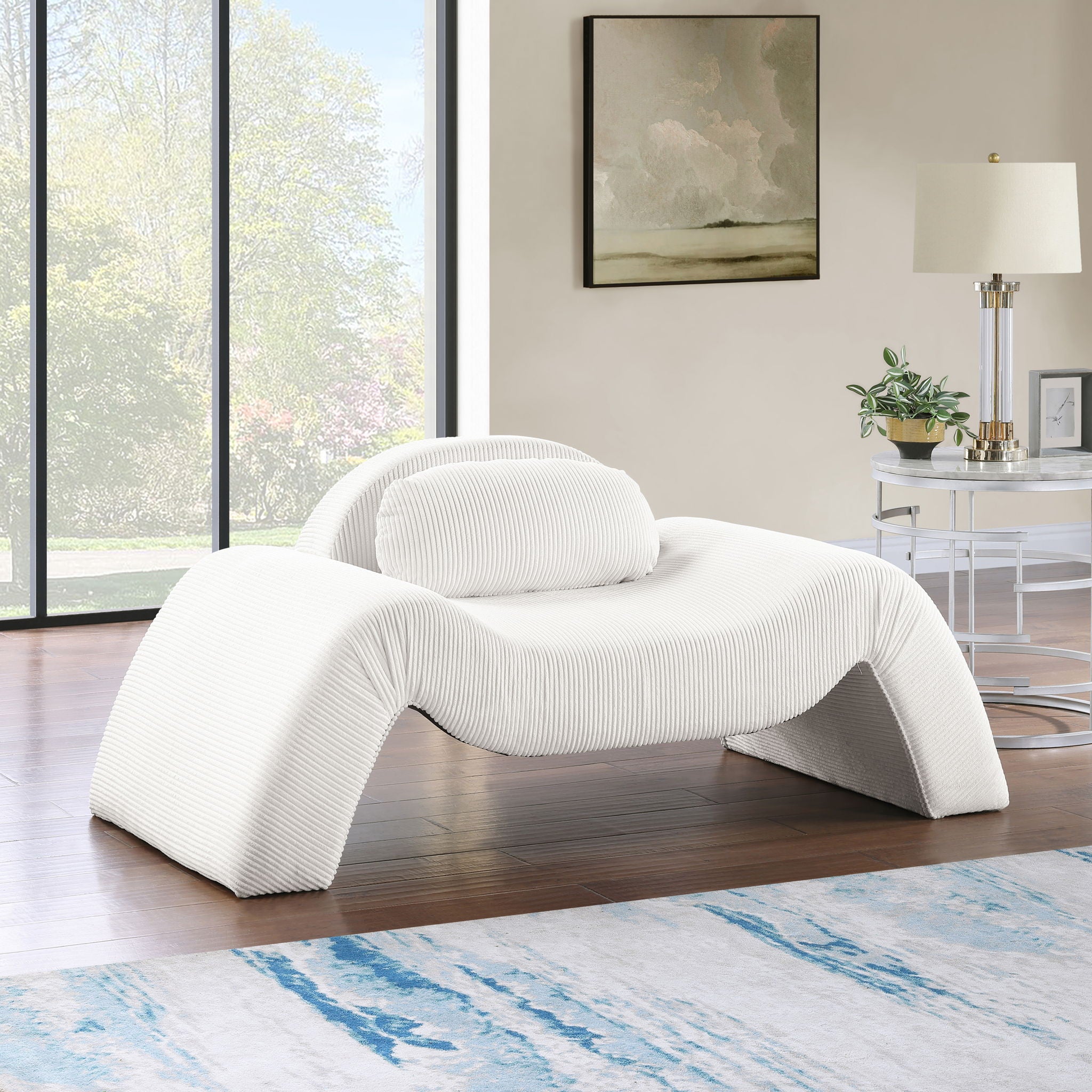 Austin - Corduroy Accent Chair - Urban Living Furniture (Los Angeles, CA)