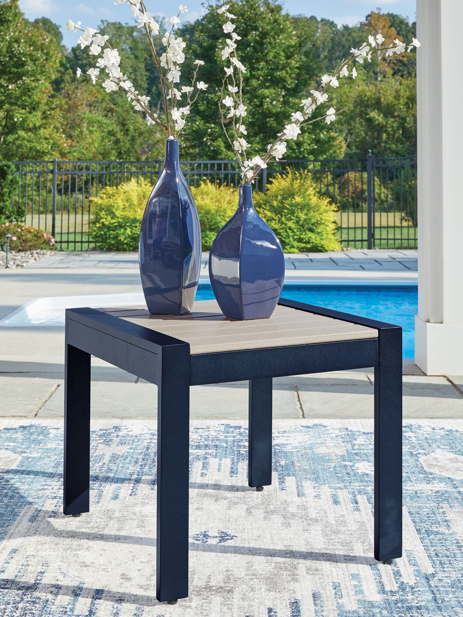 East Beach - Blue - Rectangular Cocktail Table - Urban Living Furniture (Los Angeles, CA)