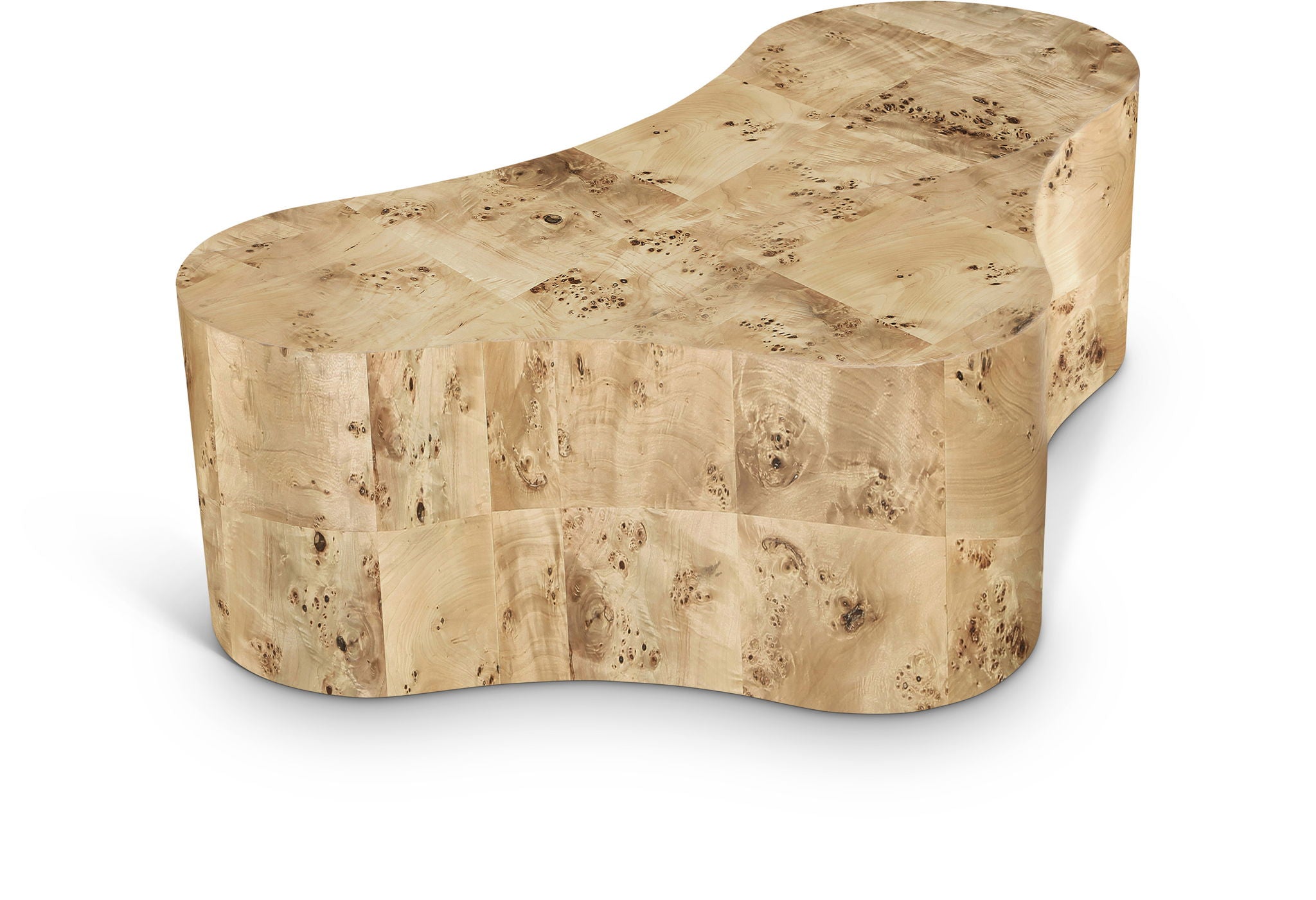 Zaire - Burl Wood Coffee Table - Urban Living Furniture (Los Angeles, CA)