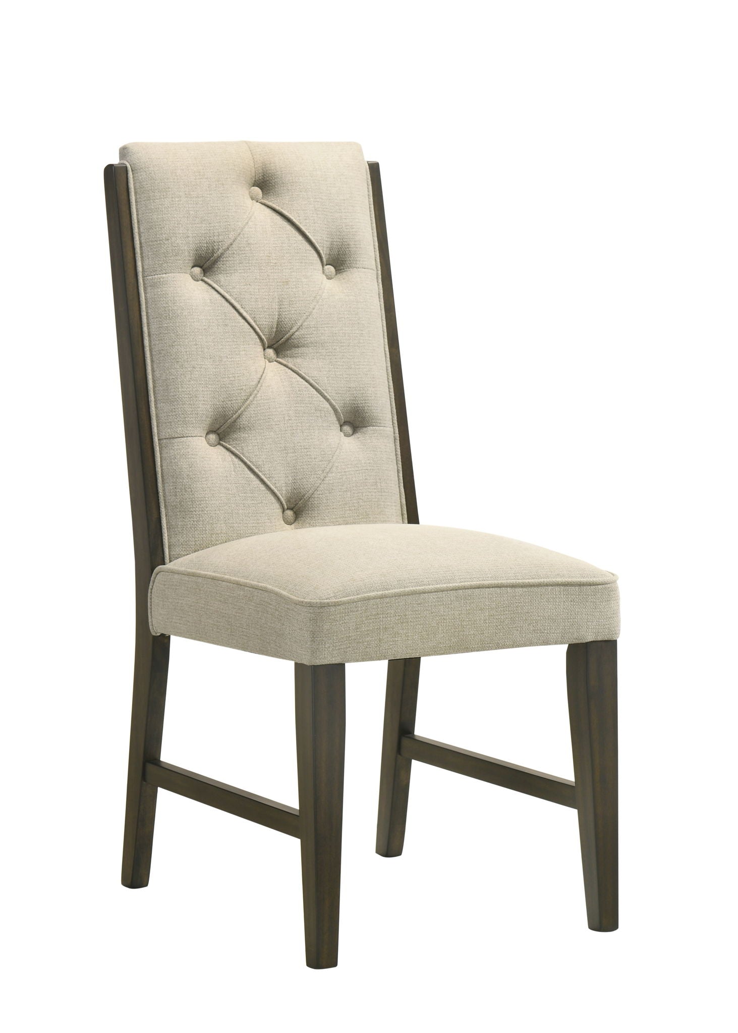 Herbert - Side Chair (Set of 2) - Espresso / Beige - Urban Living Furniture (Los Angeles, CA)