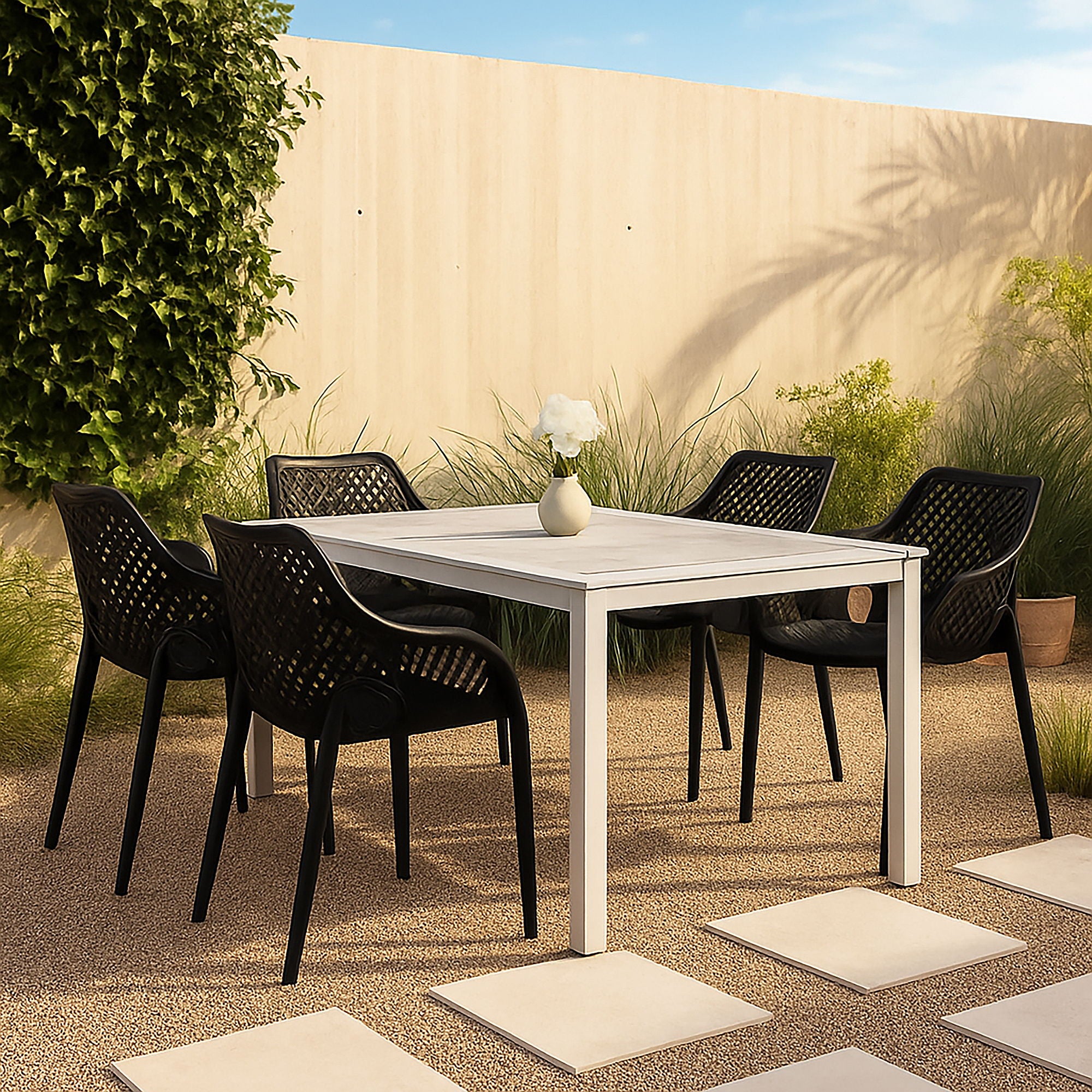 Mykonos - Outdoor Dining Chair (Set of 2) - Urban Living Furniture (Los Angeles, CA)