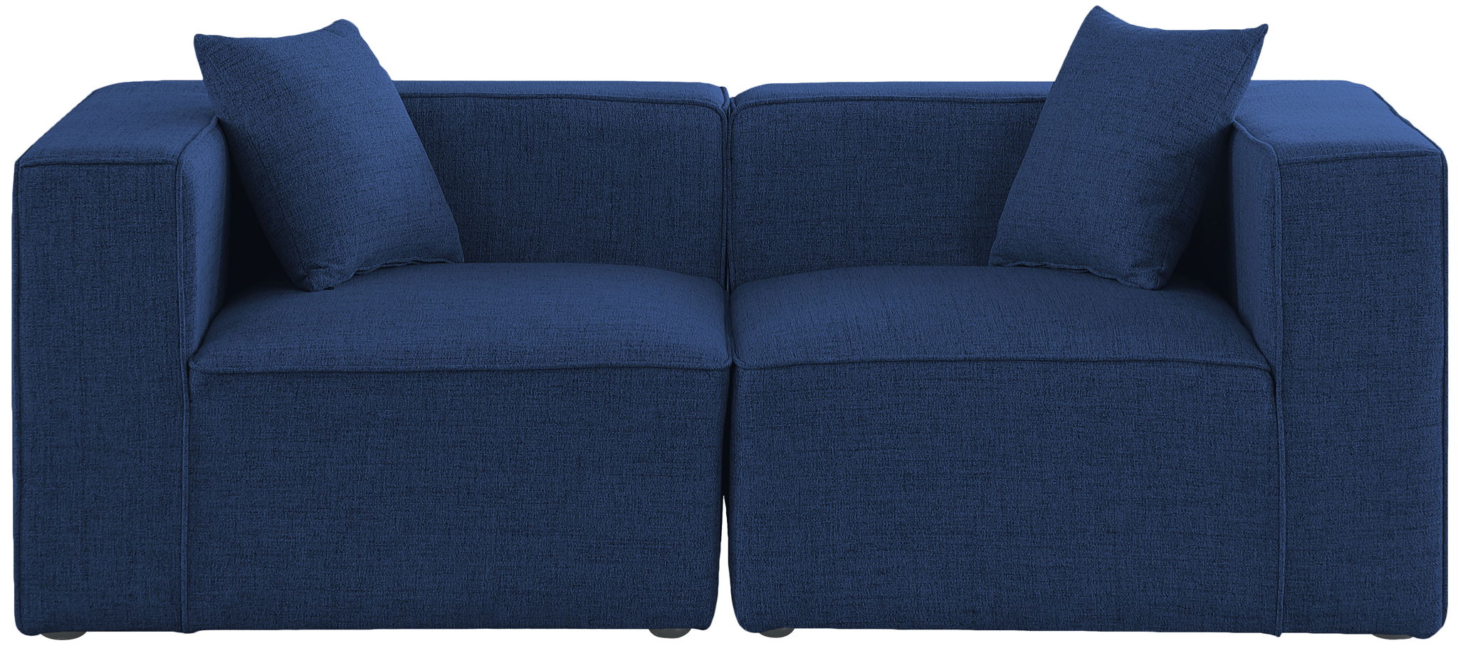 Cube - Linen Modular 2 Seat Sofa - Urban Living Furniture (Los Angeles, CA)