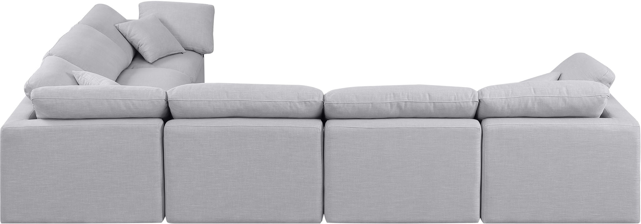 Indulge - Linen 6 Piece Modular Corner Sectional - Urban Living Furniture (Los Angeles, CA)