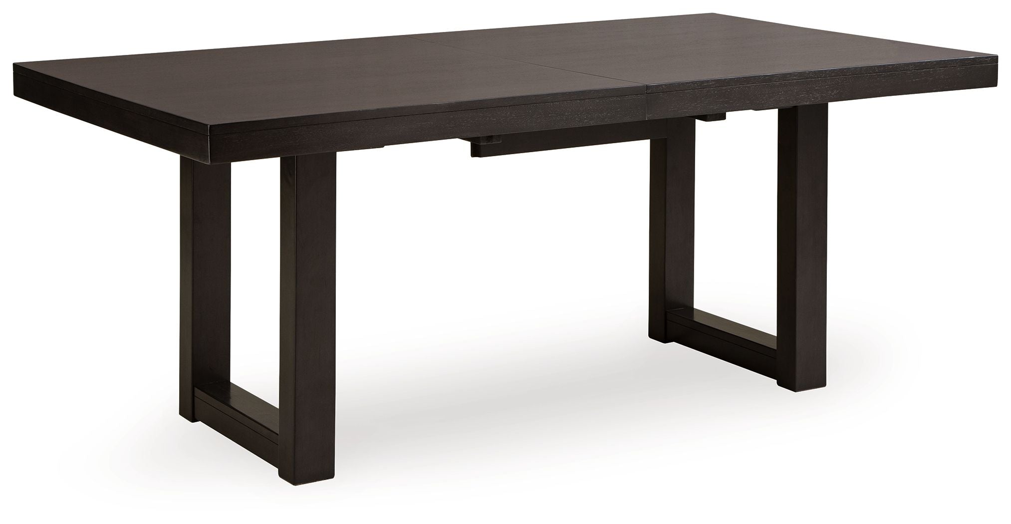 Neymorton - Dark Grayish Brown - Rectangular Dining Room Butterfly Extension Table - Urban Living Furniture (Los Angeles, CA)