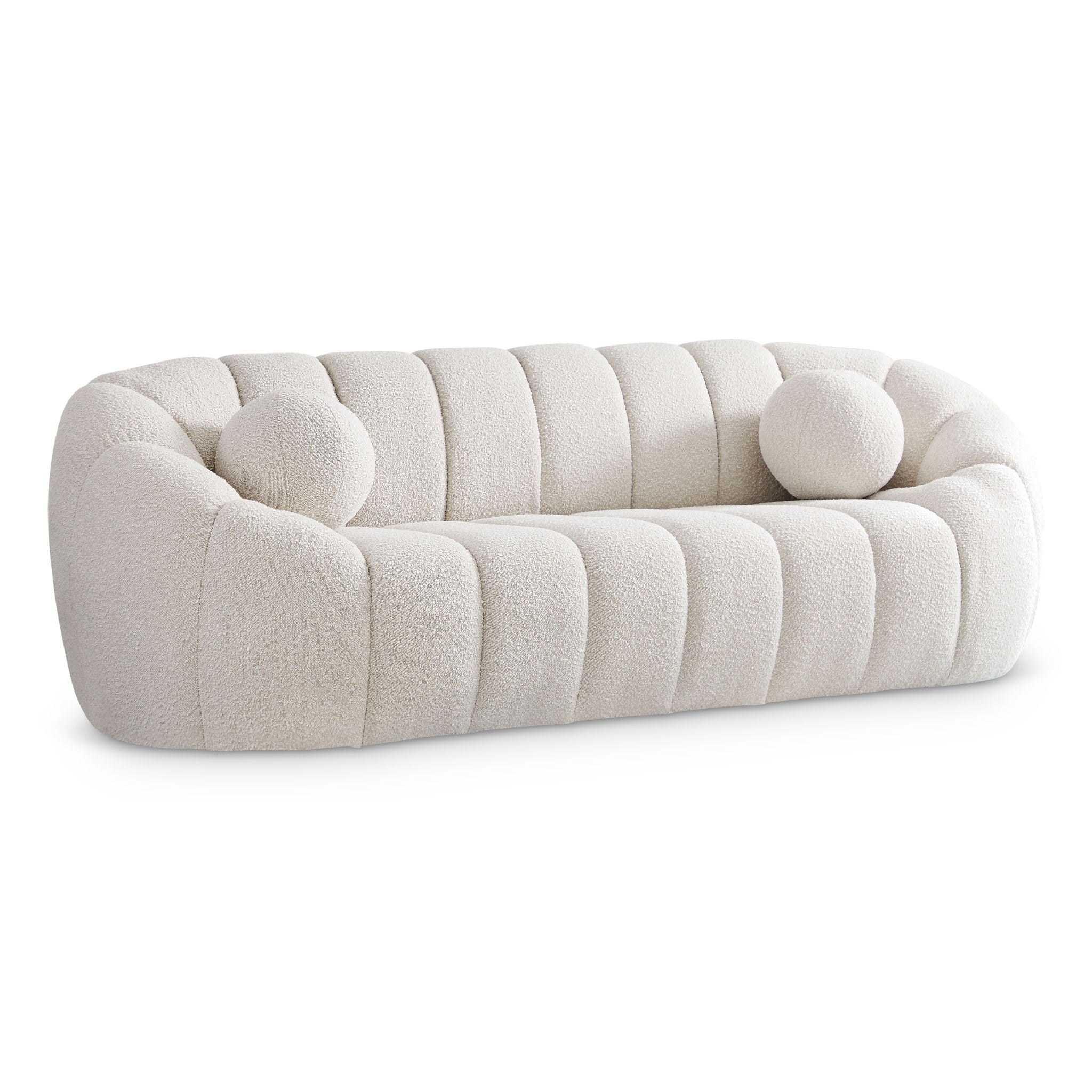 Elijah - Boucle Sofa - Urban Living Furniture (Los Angeles, CA)