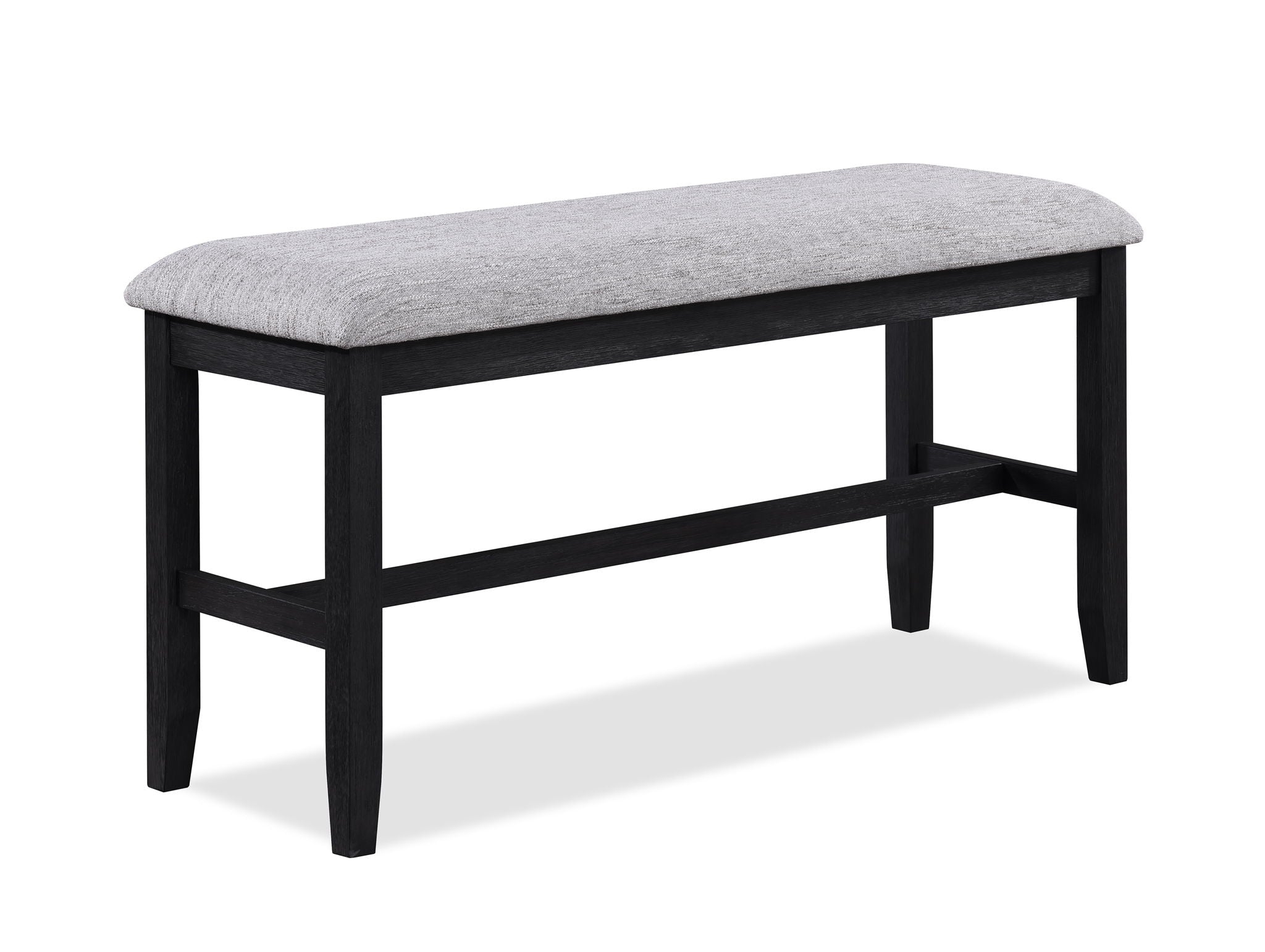Buford - Counter Height Bench - Charcoal / Light Gray - Urban Living Furniture (Los Angeles, CA)