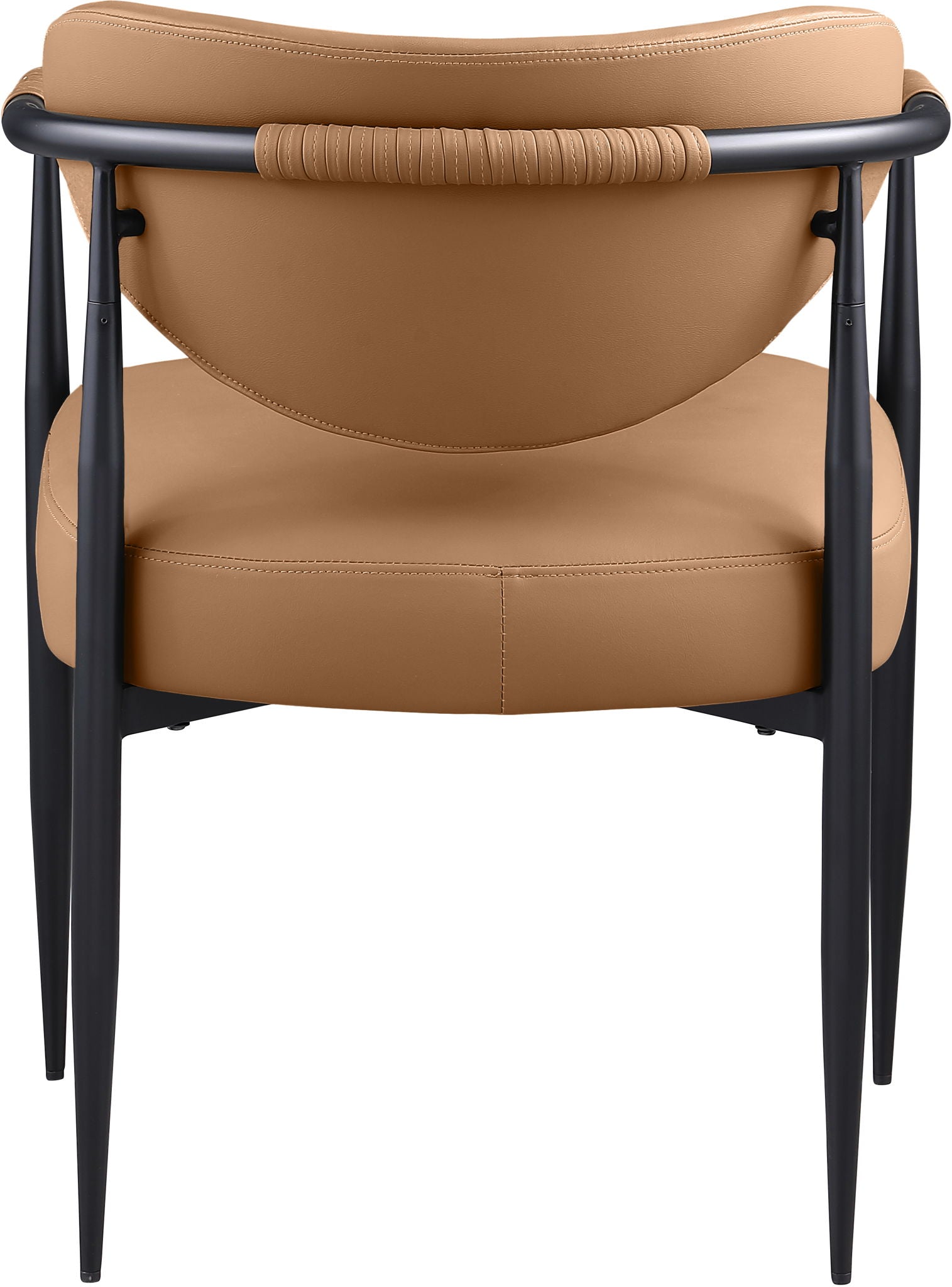 Virella - faux Leather Upholstered Dining Chair (Set of 2) - Black Base