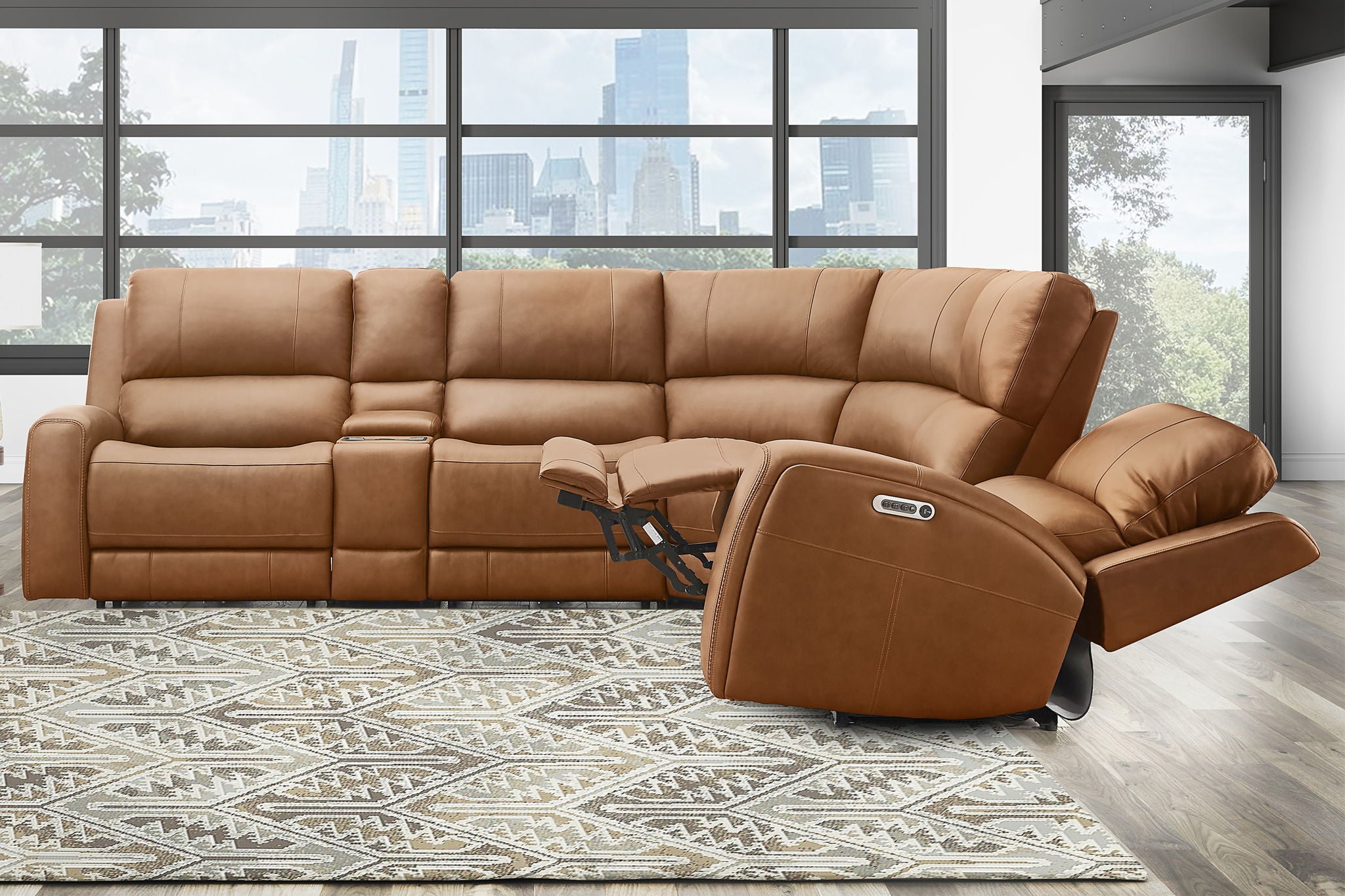 Belmont - Armless Chair - Lyric Caramel