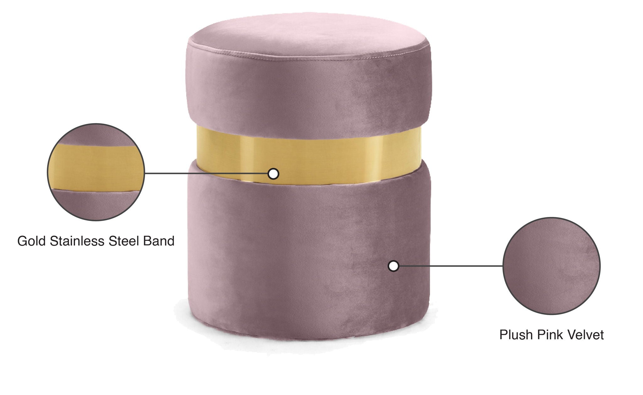 Hailey - Ottoman - Urban Living Furniture (Los Angeles, CA)