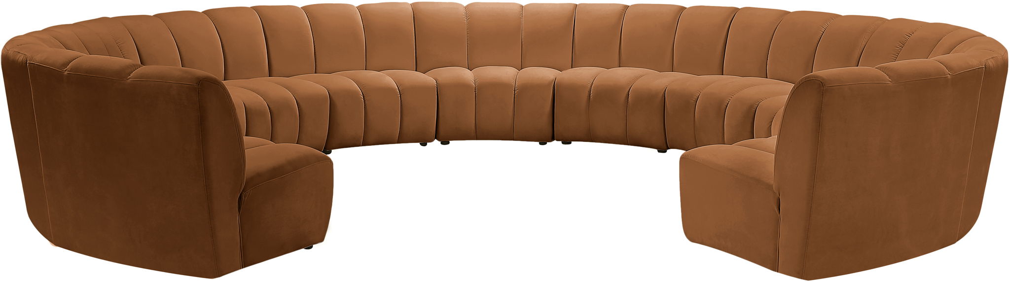 Infinity - 11 Piece Modular Sectional - Saddle - Urban Living Furniture (Los Angeles, CA)