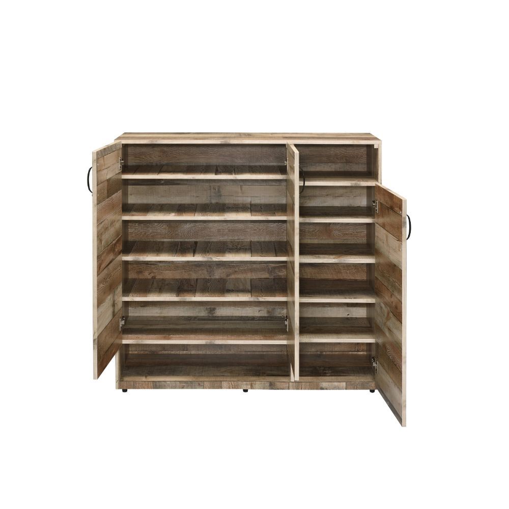 Howia - Shoe Cabinet - Rustic Gray Oak - Urban Living Furniture (Los Angeles, CA)