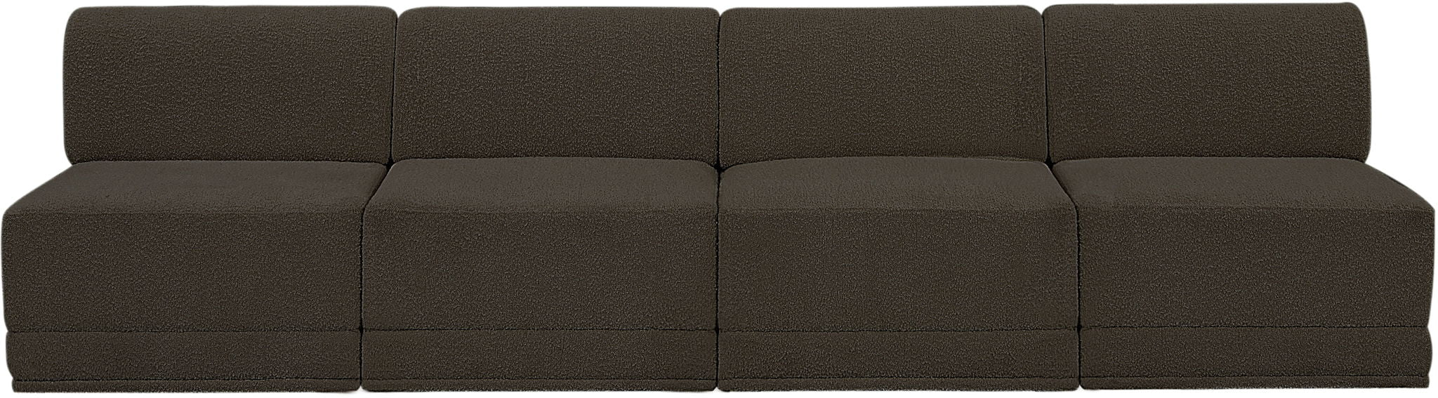 Ollie - 4 Seat Armless Modular Sofa - Urban Living Furniture (Los Angeles, CA)