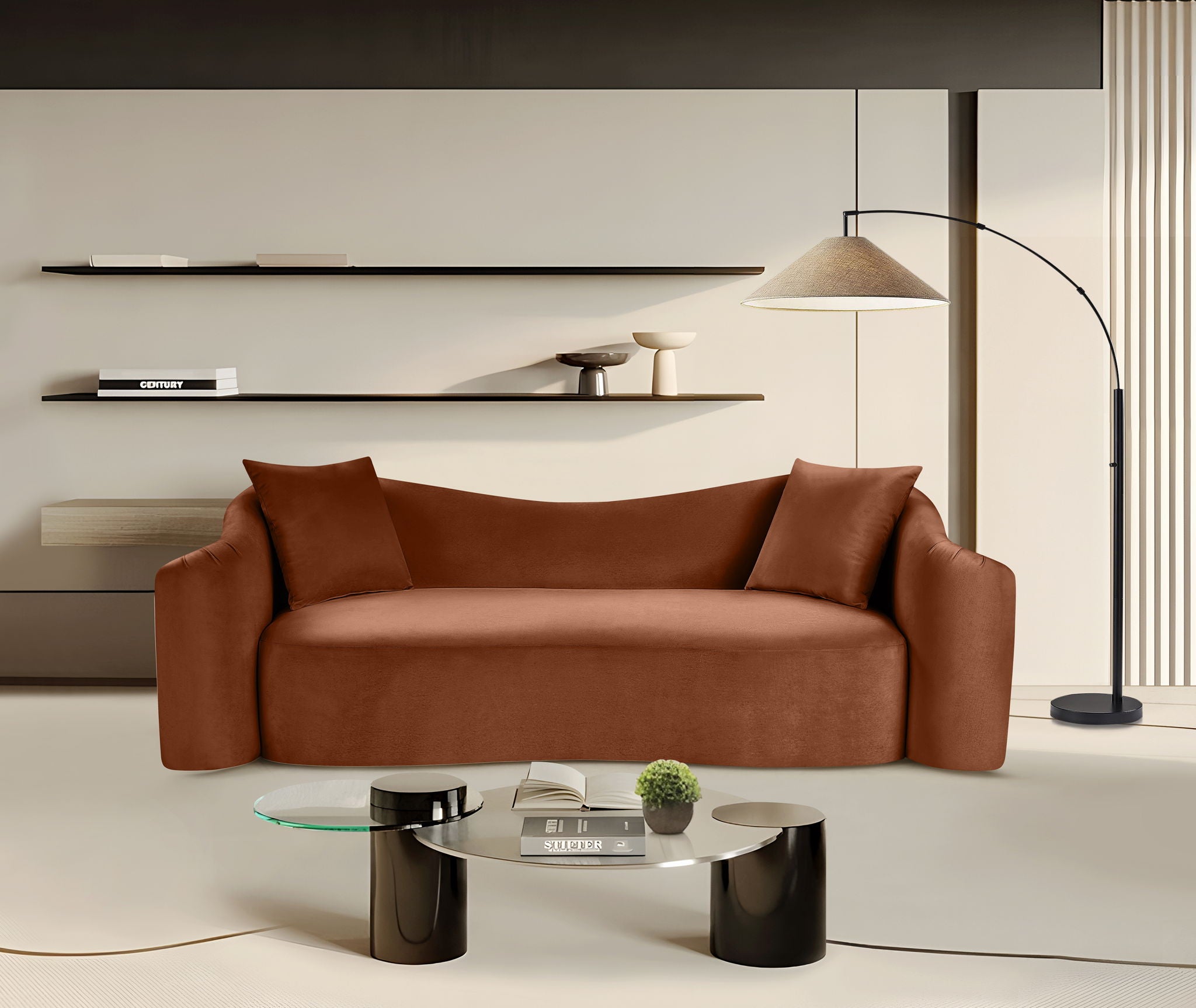 Destin - Velvet Sofa - Urban Living Furniture (Los Angeles, CA)