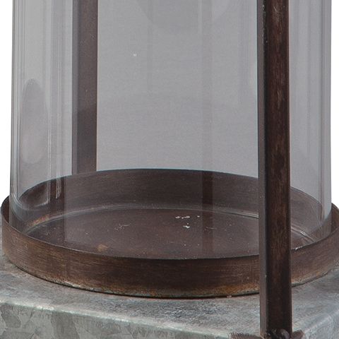 Diedrick - Gray / Black - Lantern Set (Set of 2) - Urban Living Furniture (Los Angeles, CA)