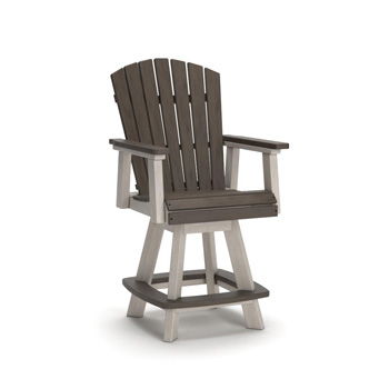 Vista Highlands - Barstool (Set of 2) - Brown / White - Urban Living Furniture (Los Angeles, CA)