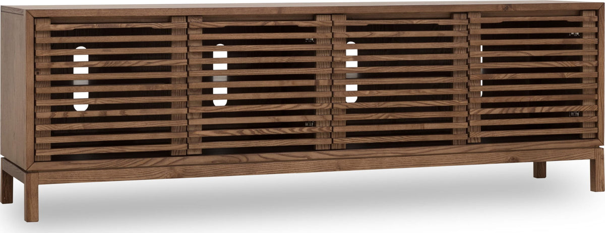 Tanner - Four Door Solid Ash Media Console