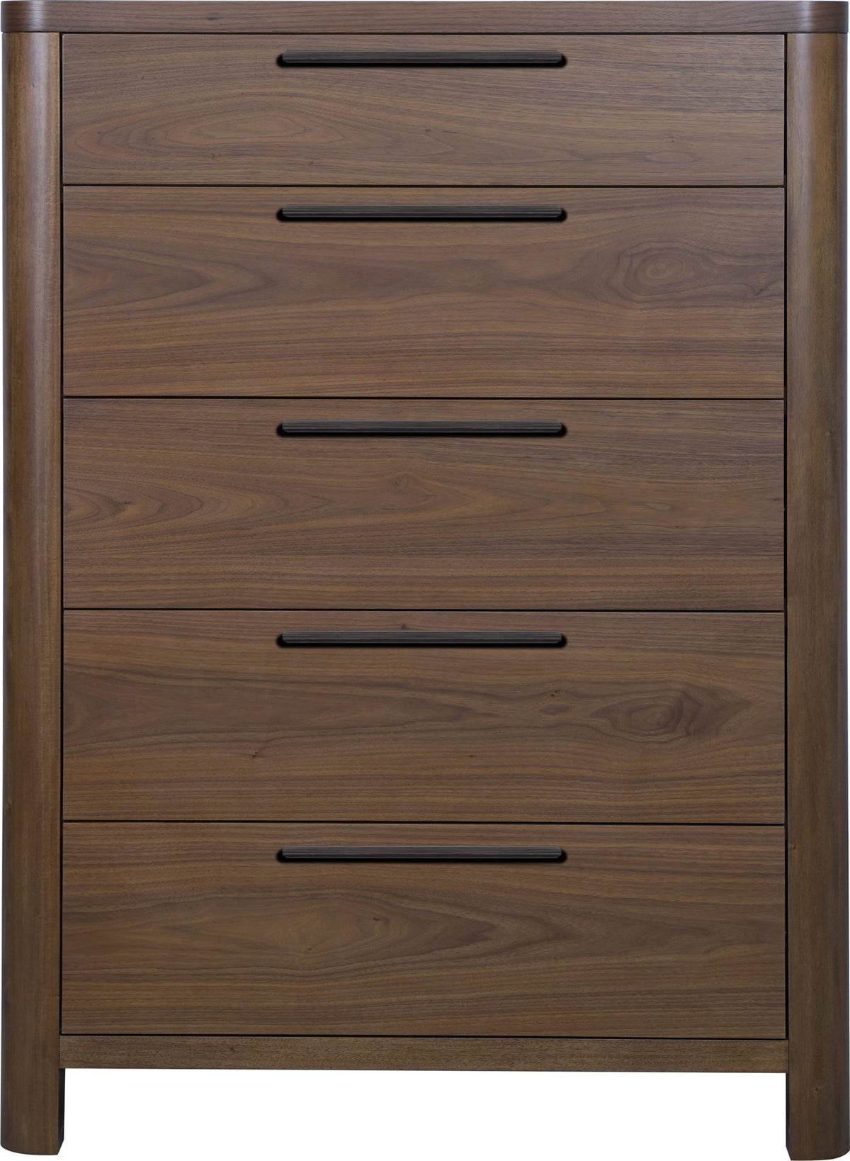 Totes - Five Drawer Chest - English Walnut