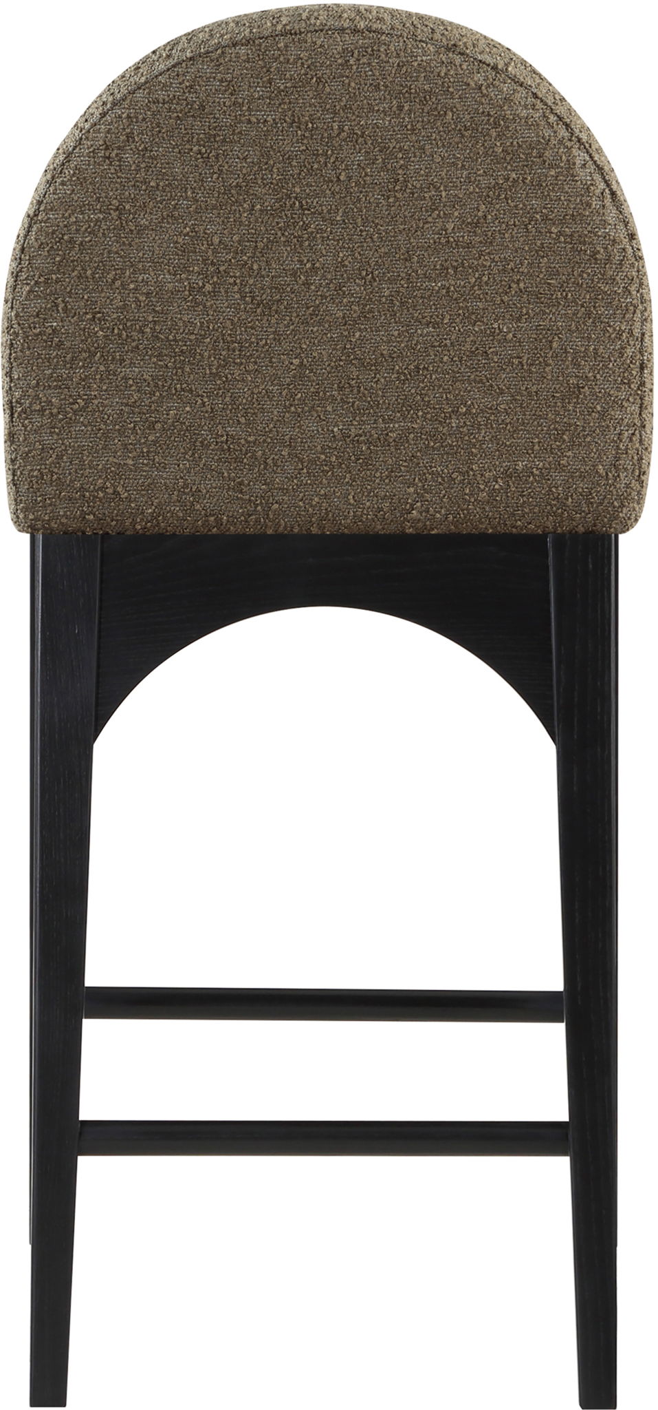 Waldorf - Boucle Stool With Black Legs - Urban Living Furniture (Los Angeles, CA)