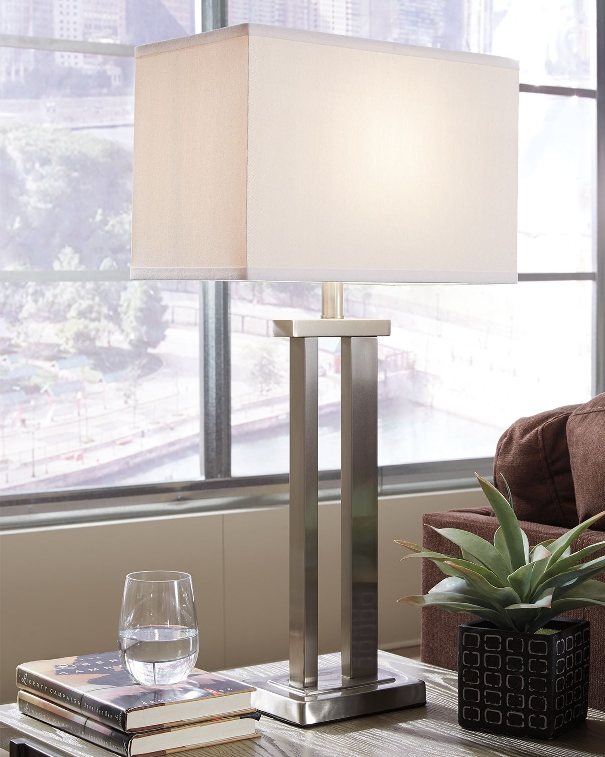Aniela - Metal Table Lamp Set - Urban Living Furniture (Los Angeles, CA)