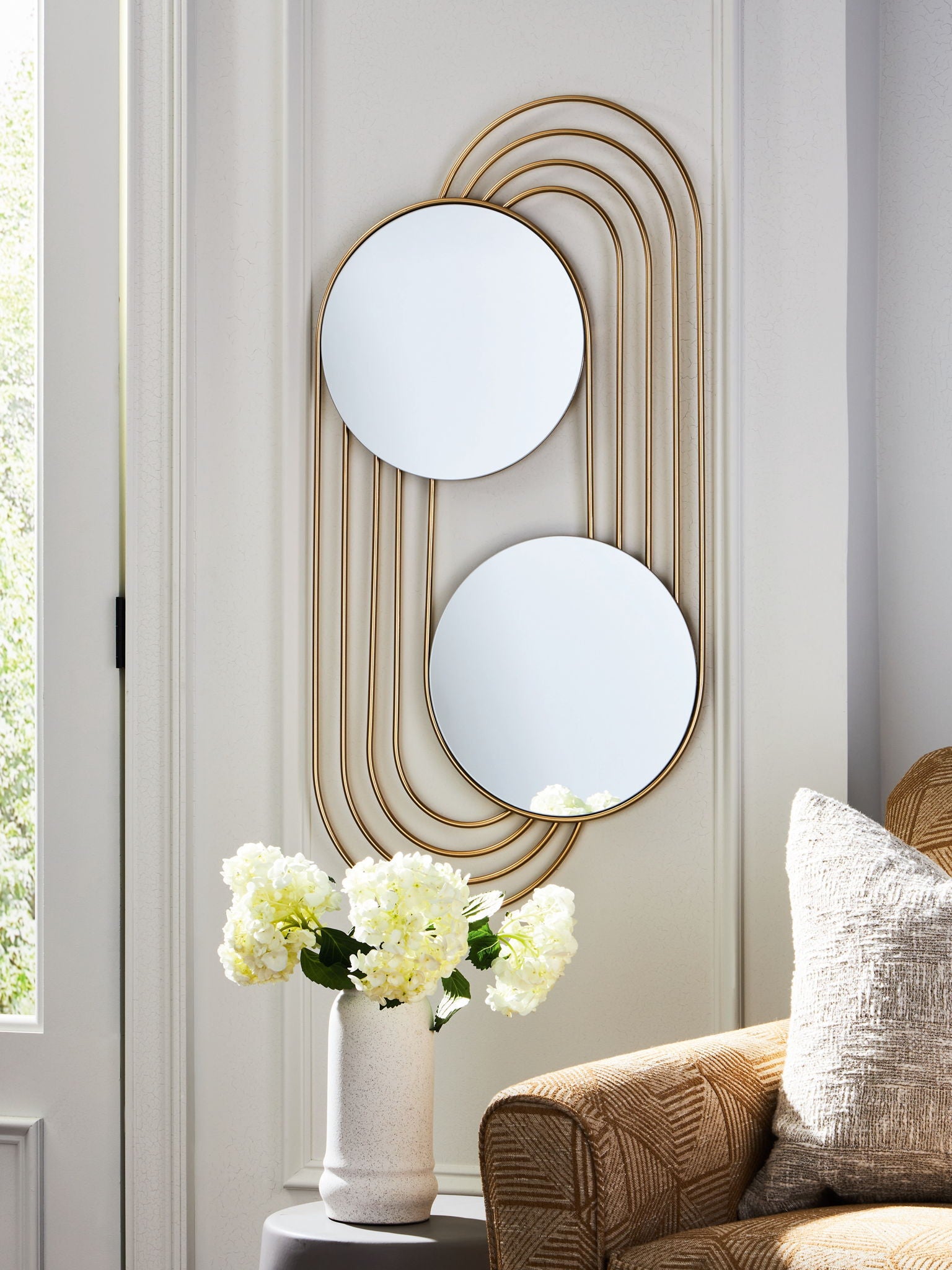 Warrenley - Gold Finish - Accent Mirror - Urban Living Furniture (Los Angeles, CA)