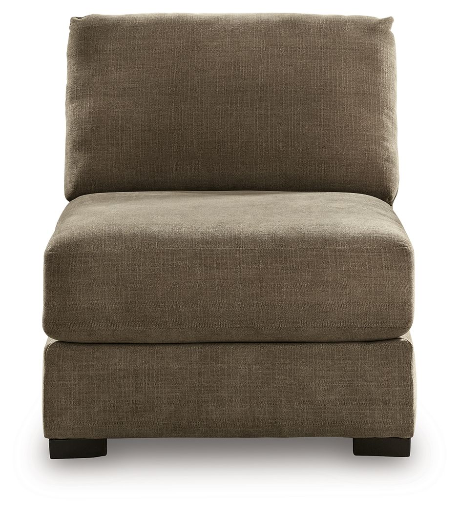 Camellia-Court - Armless Chair - Coffee - Urban Living Furniture (Los Angeles, CA)