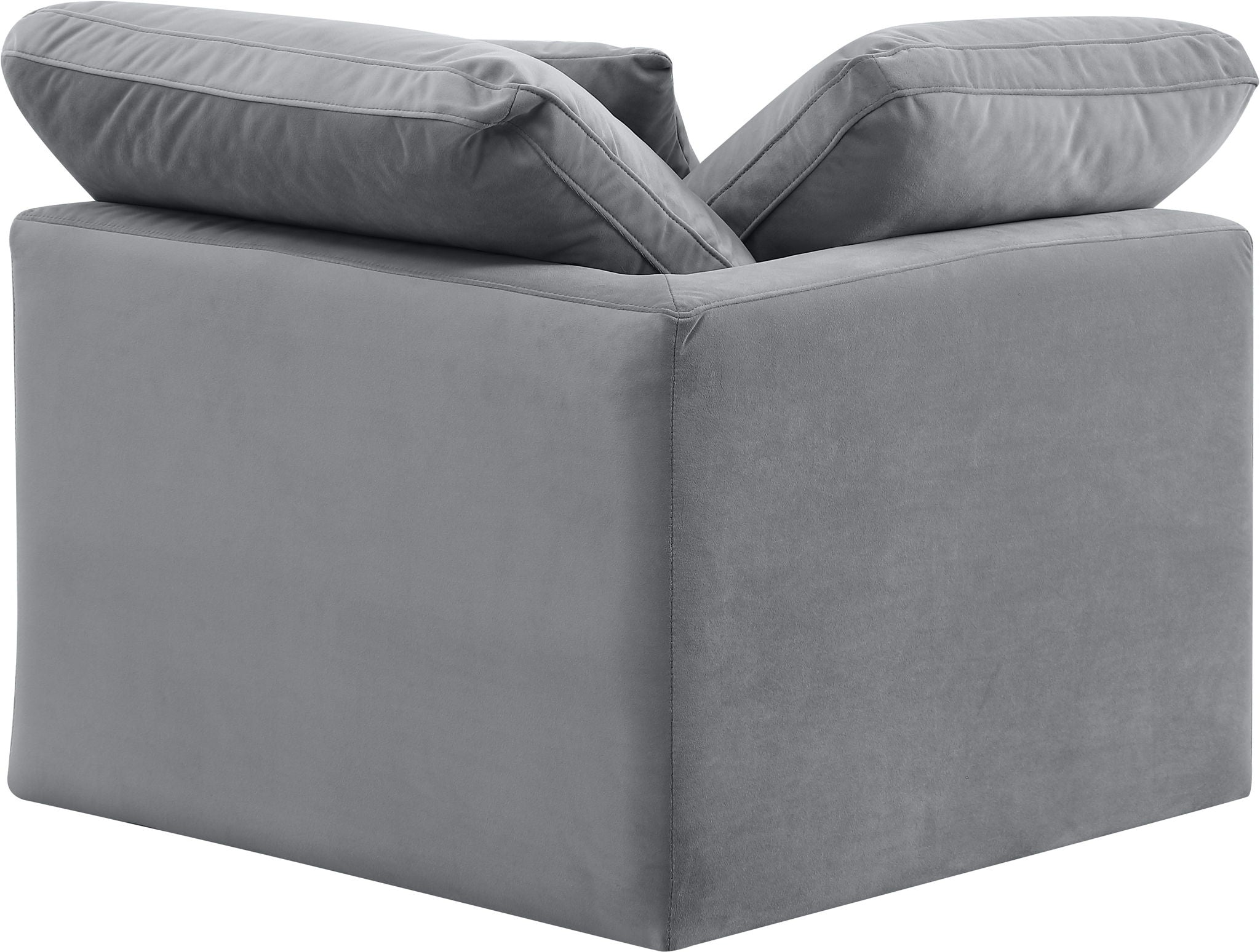 Indulge - Velvet Corner Chair - Urban Living Furniture (Los Angeles, CA)