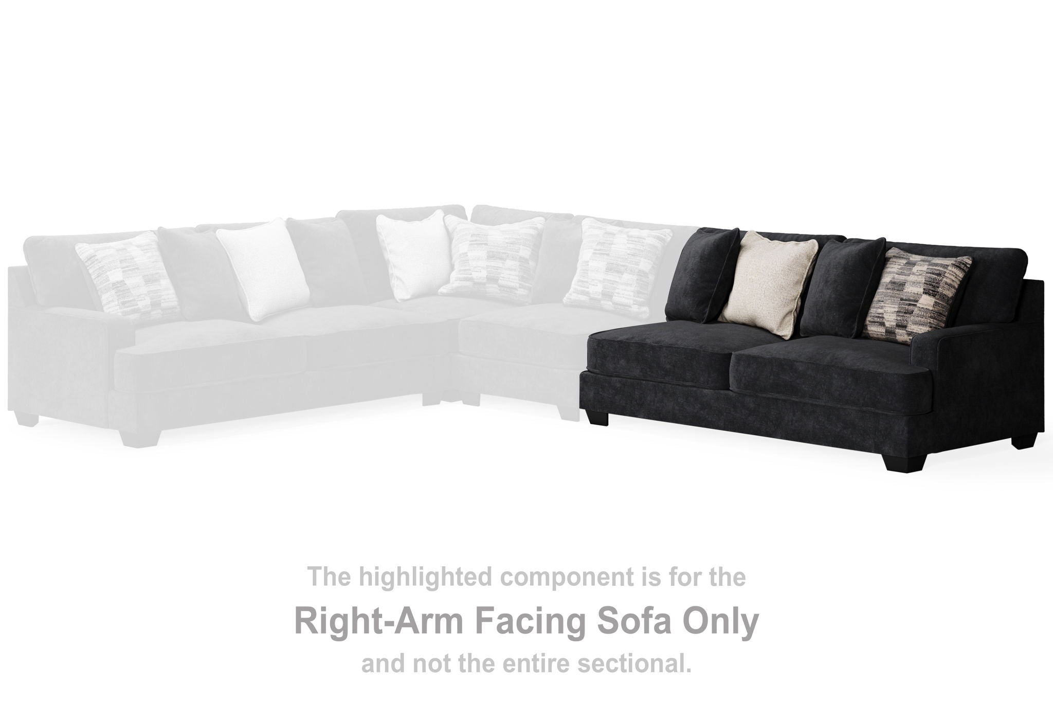 Lavernett - Charcoal - RAF Sofa - Urban Living Furniture (Los Angeles, CA)