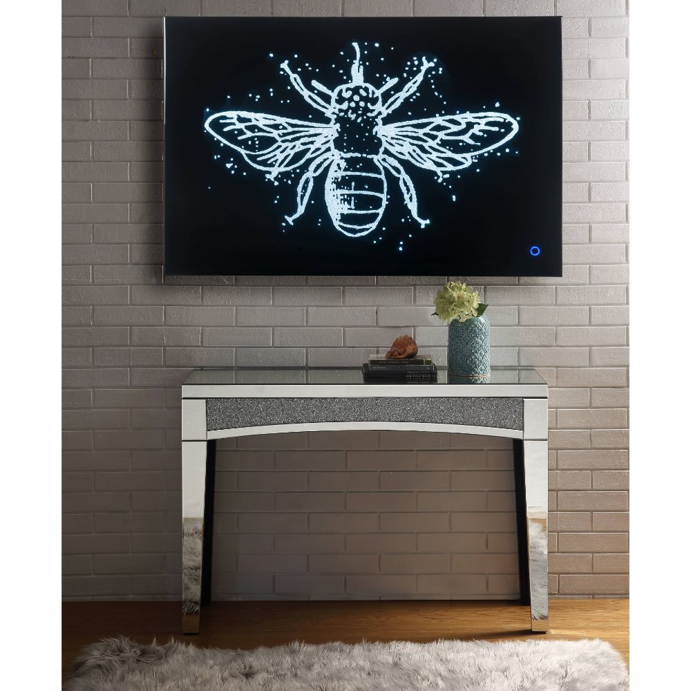Talisha - Wall Art With LED - Smoky Glass & Faux Crystal - Urban Living Furniture (Los Angeles, CA)