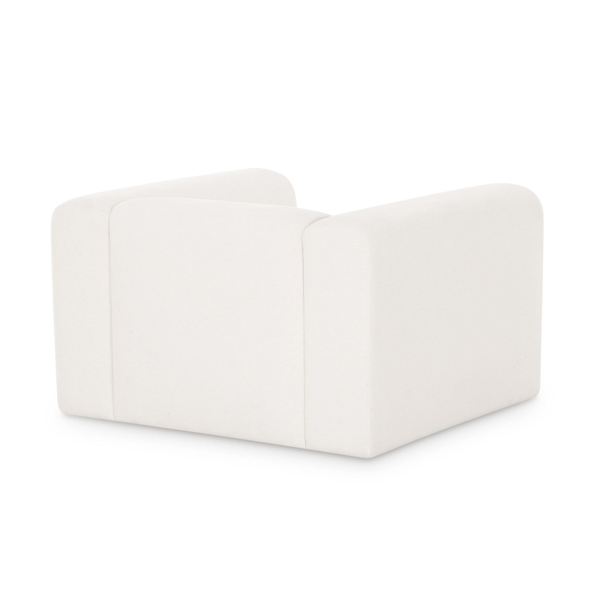 Tarra - Chenille Armchair - Cream - Urban Living Furniture (Los Angeles, CA)