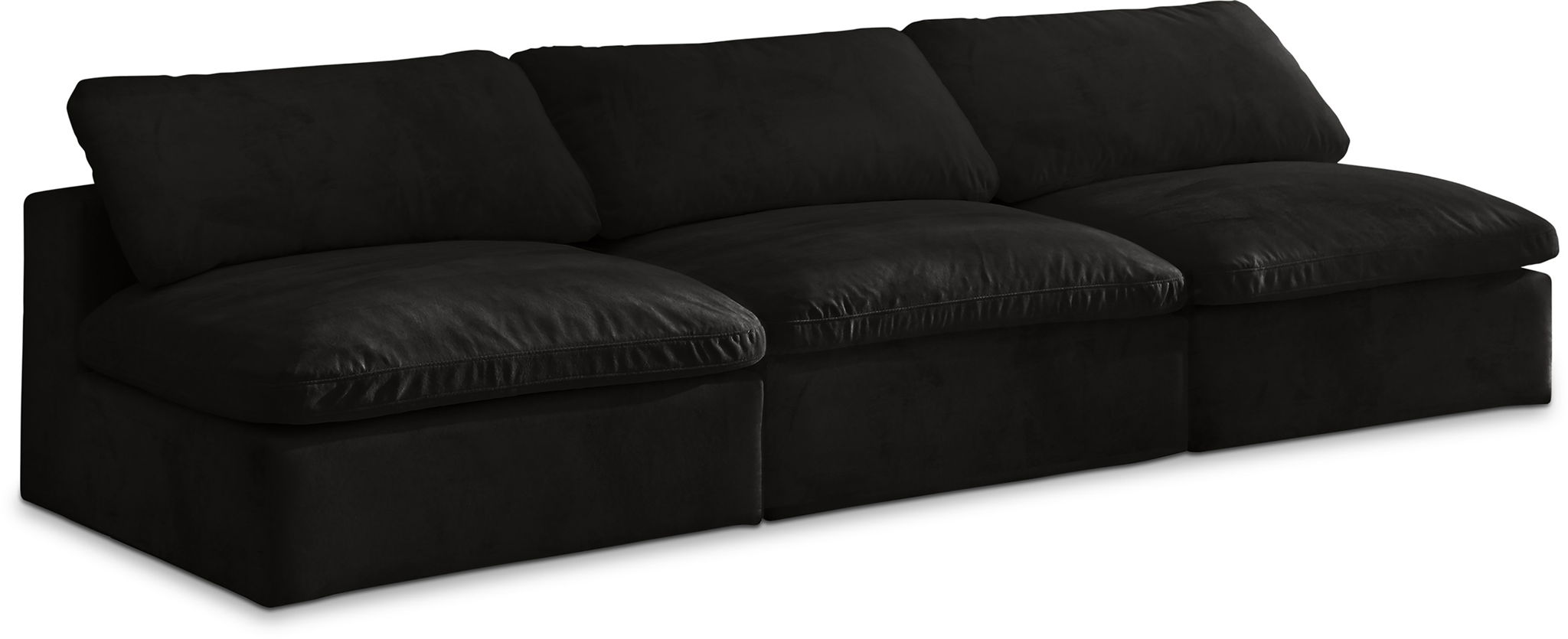 Cozy - Modular Armless 3 Seat Sofa - Urban Living Furniture (Los Angeles, CA)
