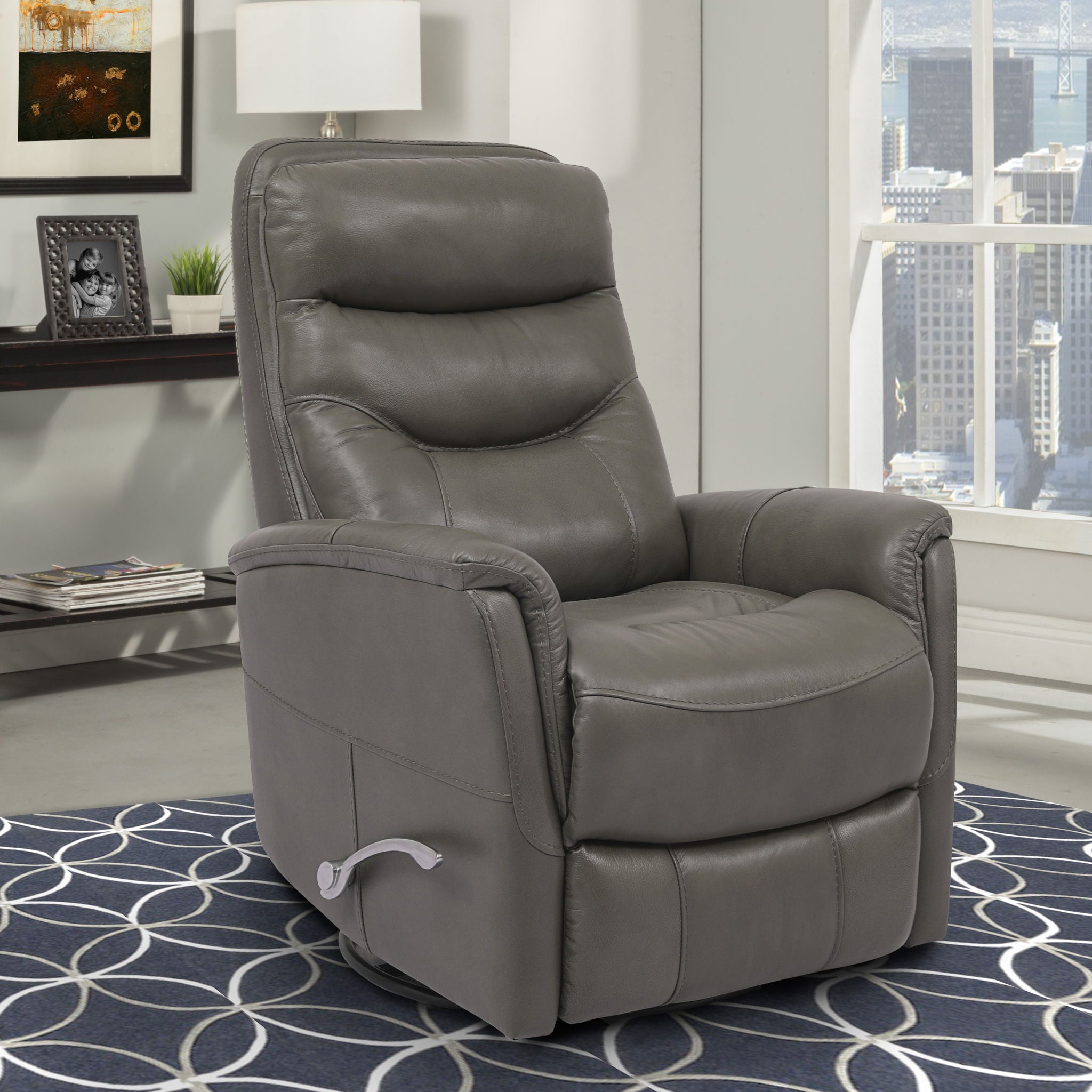 Gemini - Manual Swivel Glider Recliner - Urban Living Furniture (Los Angeles, CA)