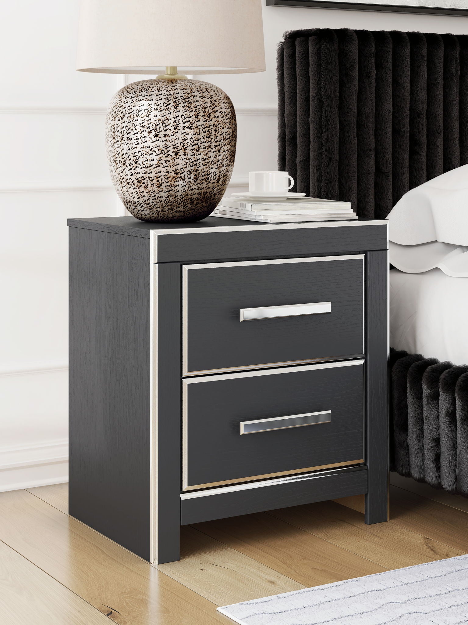Zuraleus - Two Drawer Night Stand - Urban Living Furniture (Los Angeles, CA)