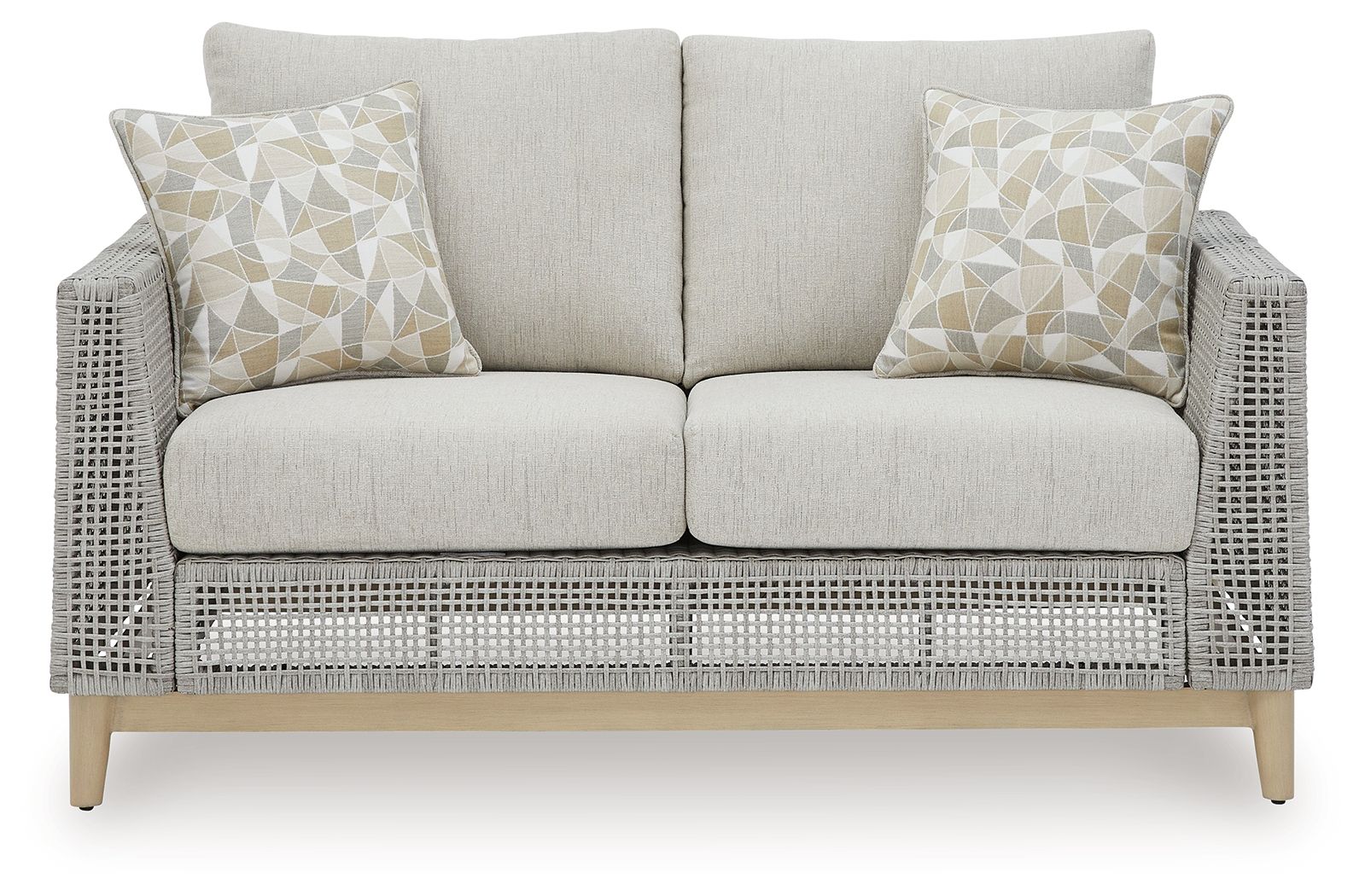 Seton Creek - Gray - Loveseat With Cushion - Urban Living Furniture (Los Angeles, CA)
