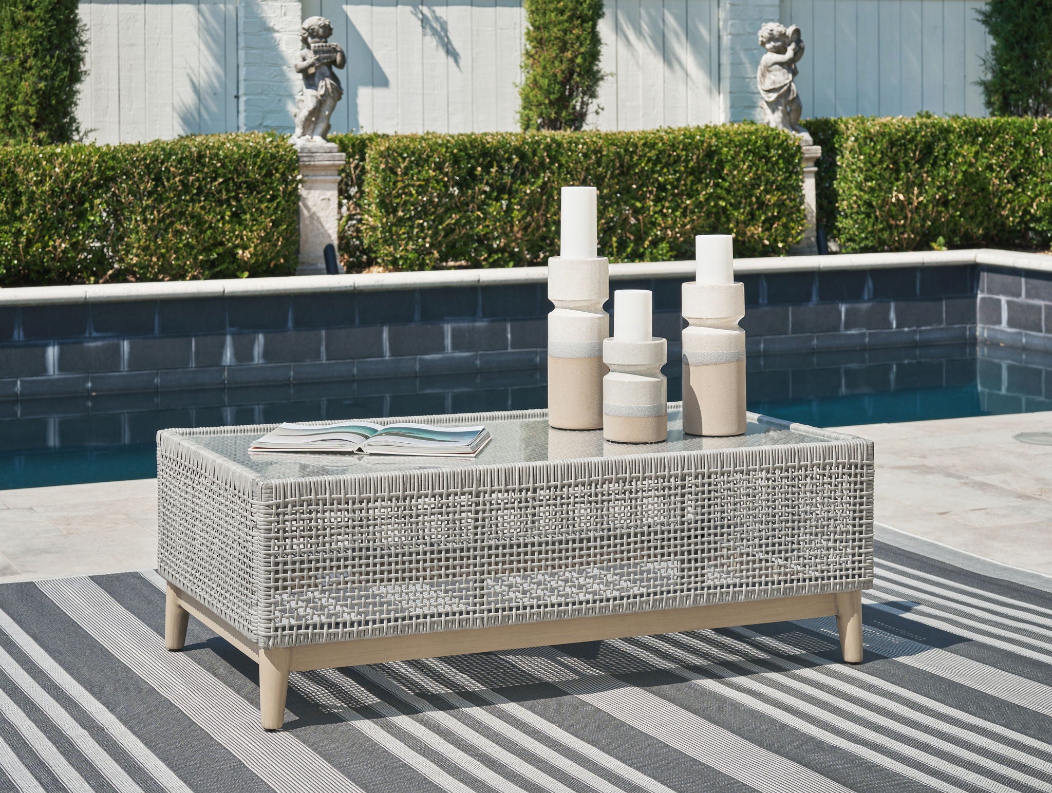 Seton Creek - Gray - Rectangular Cocktail Table - Urban Living Furniture (Los Angeles, CA)