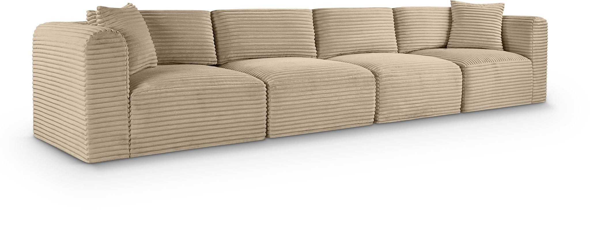 Shaggy - Fabric 4 Seat Modular Sofa - Urban Living Furniture (Los Angeles, CA)
