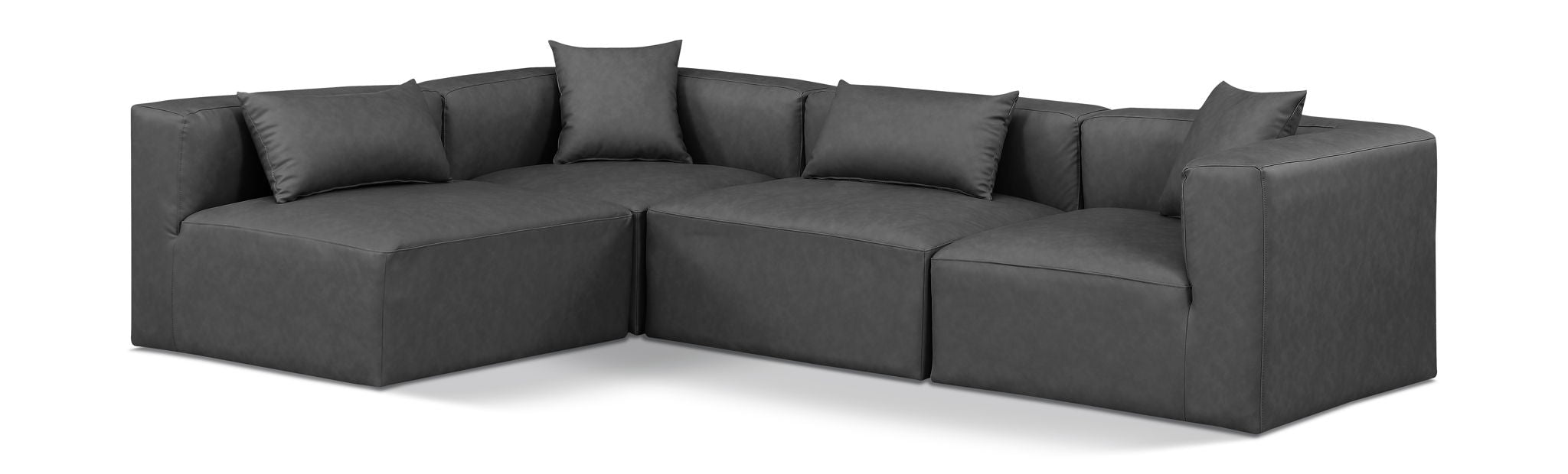 Cube - 4 Piece Modular Corner Sectional - Urban Living Furniture (Los Angeles, CA)