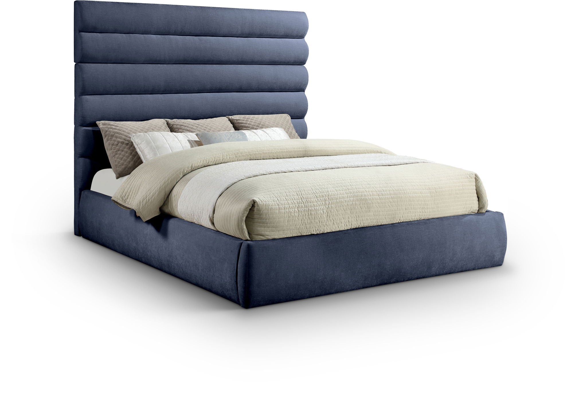 Adam - Chenille Fabric Bed With 70.5" Headboard - Urban Living Furniture (Los Angeles, CA)